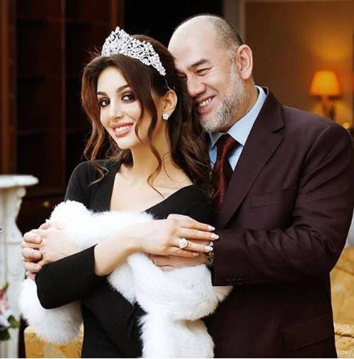 انتشار اولین عکس عروسی «سلطان مالزی» و «دختر شایسته مسکو»