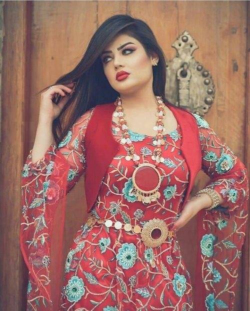 مدل لباس کردی دخترانه مدل بسیار شیک و خاص پیراهن کردی زنانه
