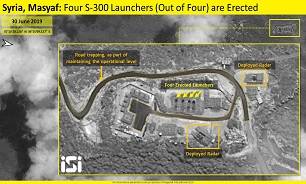 چهارمین سامانه موشکی اس 300 در سوریه مستقر شد