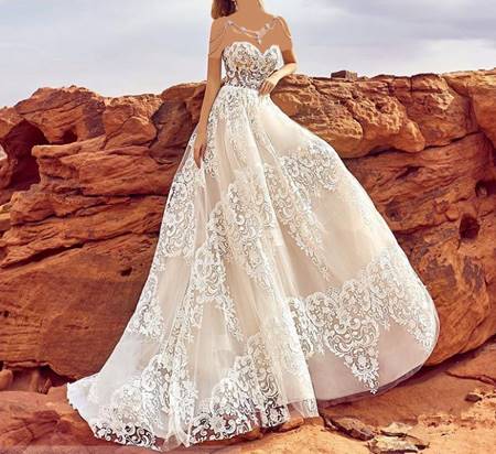 لباس عروس پرکار,زیباترین مدل لباس عروس