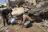 توزیع کالاهای اساسی «طرح مهرانه» برای سیل‌زدگان