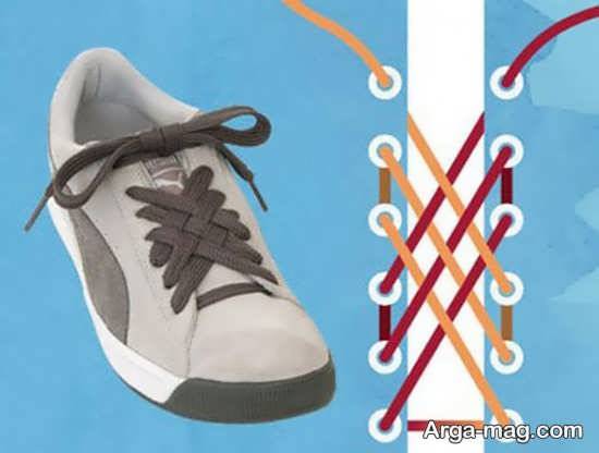 روش خاص گره زدن بند کفش