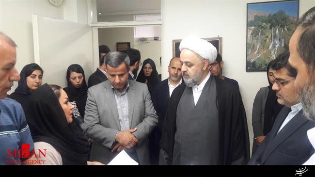 بازدید رئیس مرکز آمار و فناوری اطلاعات قوه قضائیه از مجتمع قضایی شهید بهشتی (ره) تهران