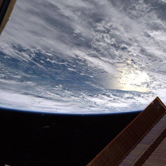 اولین تصویر ثبت شده توسط فضانورد جدید "ایستگاه فضایی بین‌المللی"