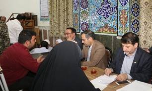 دیدار مردمی رئیس کل دادگستری آذربایجان شرقی در مسجد جامع آناخاتون تبریز