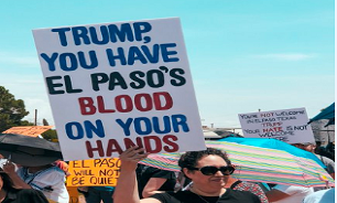 مردم شهر ال‌پاسو علیه ترامپ تظاهرات کردند
