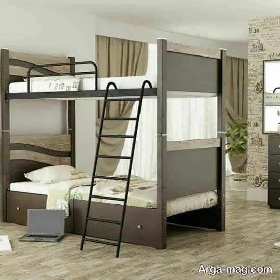 جدیدترین تخت خواب های دو طبقه با طرحی نو