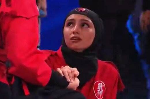 فیلم ؛ آسیب‌دیدگی شدید یکی از دختران نینجا روی صحنه عصر جدید!