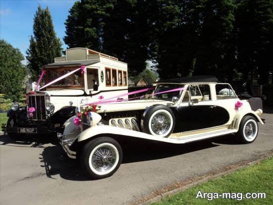 ماشین عروس زیبا و قدیمی