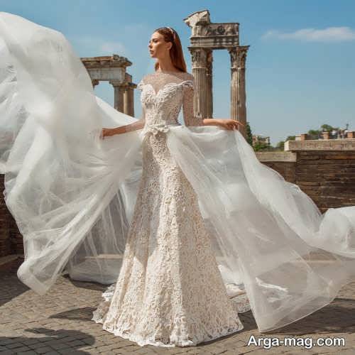 مدل لباس عروس رومی جدید و شیک برای عروس خانم های با سلیقه