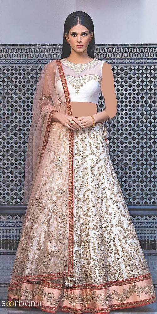 مدل لباس عروس هندی بلند  2018