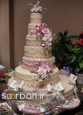 باشکوه ترین و لوکس ترین کیک های عروسی 8