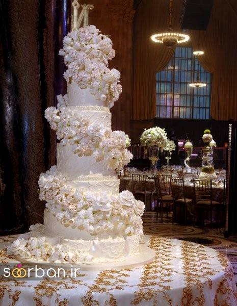 باشکوه ترین و لوکس ترین کیک های عروسی 20