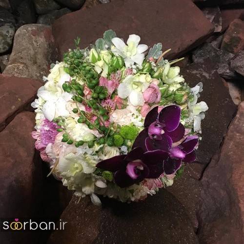 دسته گل عروس جدید ایرانی 98 متفاوت
