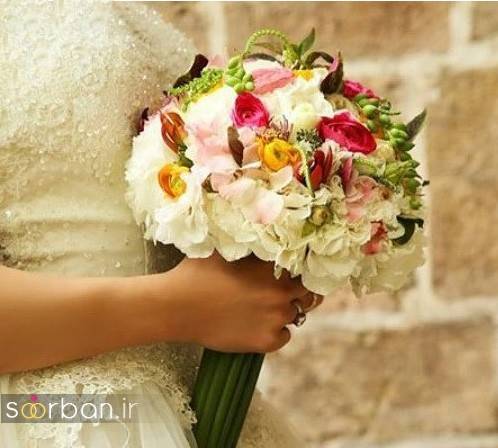 عکس دسته گل عروسی ایرانی خاص