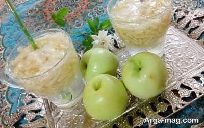 طرز تهیه شربت سیب با طعم و مزه ویژه