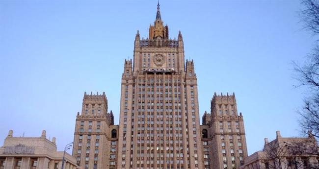 ساختمان وزارت امور خارجه روسیه در مسکو