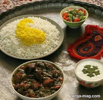 خورش قورمه سبزی 