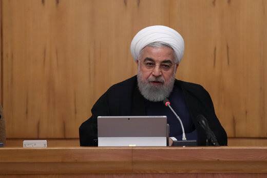 فیلم ؛ روحانی: تا حالا فشار اقتصادی حداکثری بود، حالا شده تهمت‌های حداکثری
