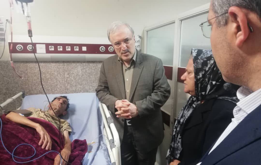 وزیر بهداشت از دو بیمارستان به صورت سرزده بازدید کرد