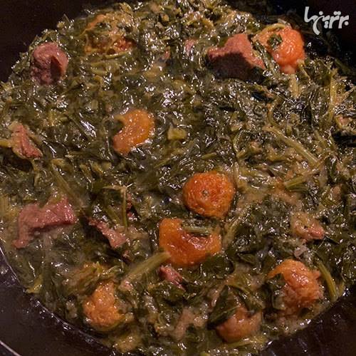 طرز تهیه خورش آلو اسفناج؛ خورش سنتی و معروف ایرانی