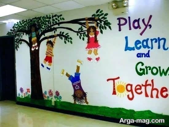 ایده های دوست داشتنی برای تزئین دیوار مدرسه
