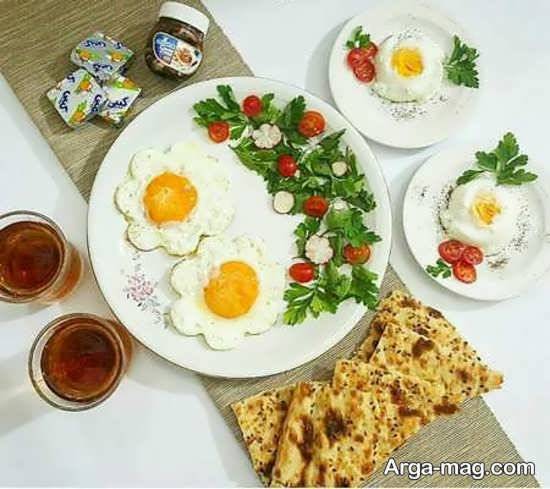 ایده های متنوع برای تزئین صبحانه عروس