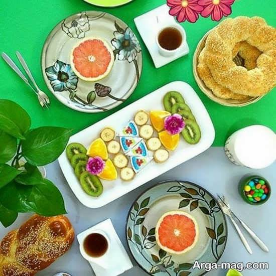 جدیدترین تزئینات برای صبحانه عروس 