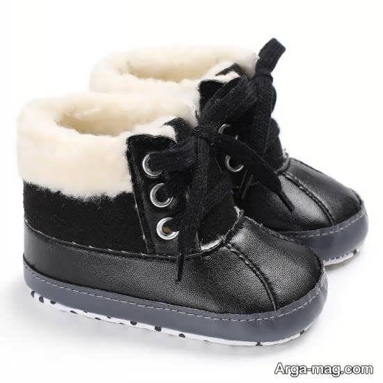 الگوهای متنوع کفش های بچه گانه زمستانی جذاب و خوش رنگ