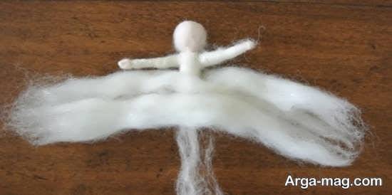 طریقه ساختن عروسک فرشته