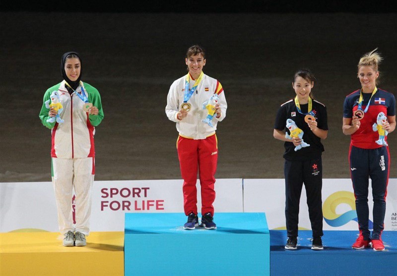بازی‌های جهانی ساحلی؛ فاطمه صادقی اولین مدال‌آور کاروان ایران لقب گرفت