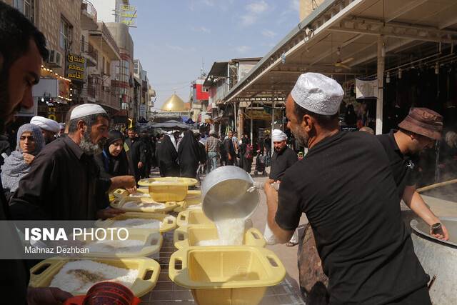 نظارت مستمر بر طبخ غذای موکب‌های مسیر نجف به کربلا