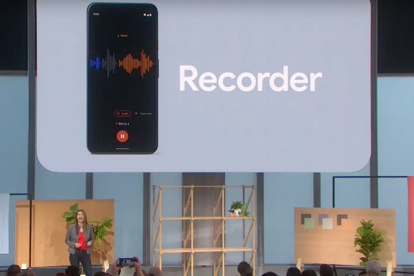 اپ رکوردر پیکسل 4 قابلیت تبدیل گفتار به متن آفلاین دارد