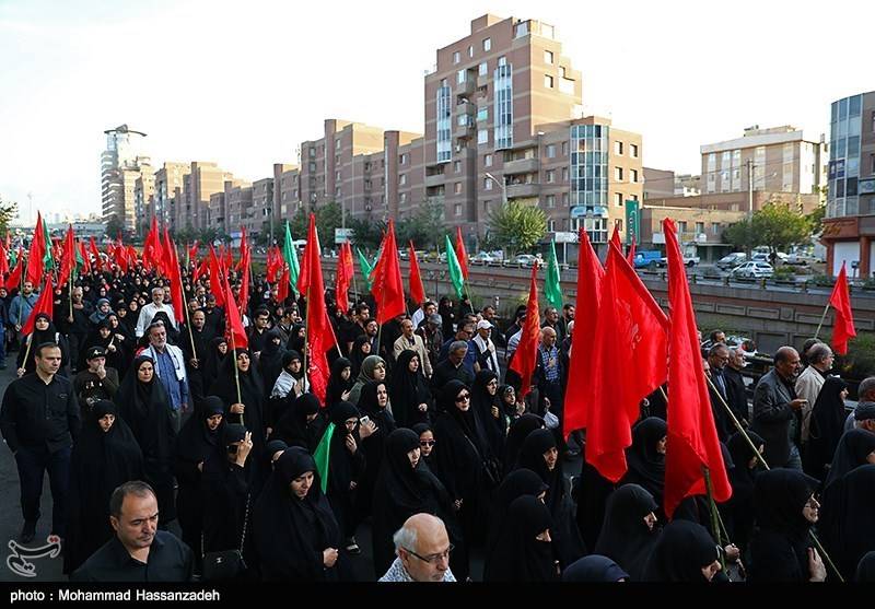 آغاز مراسم پیاده روی جاماندگان اربعین حسینی(ع) در تهران