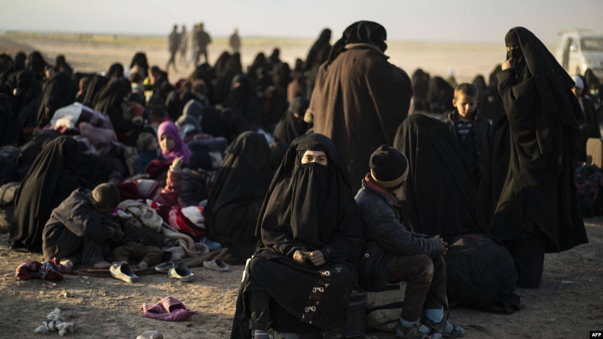 آمریکا 1500 زن داعشی را از سوریه به عراق منتقل کرد