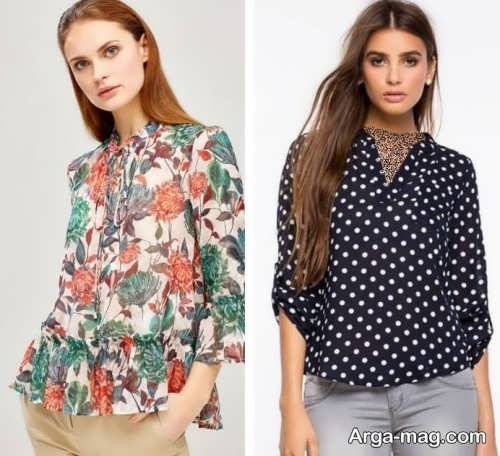 شومیز شیک و طرح دار
