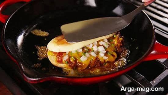 طرز تهیه هات داگ پنیری خوشمزه با نان ساندویچ