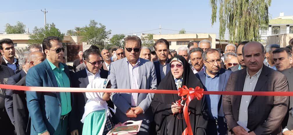 2 طرح ورزشی در لارستان به بهره‌برداری رسید