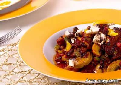 طرز تهیه خوراک بادمجان خوشمزه یک غذای ایرانی ساده و دوست داشتنی