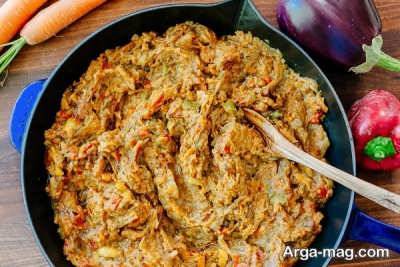 طرز تهیه خوراک بادمجان