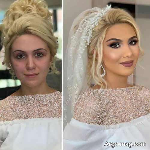 مدل آرایش عروس 