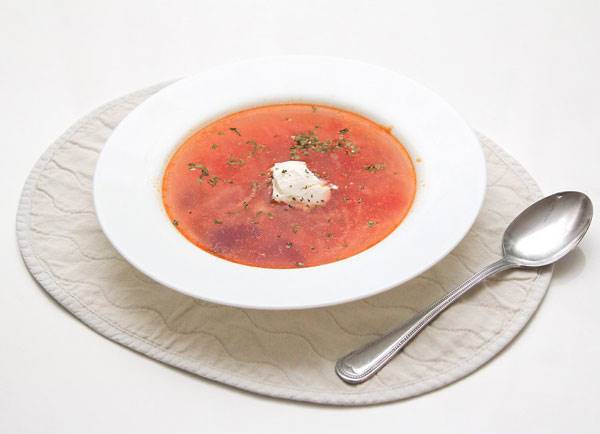 سوپ برش روسی