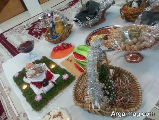 تزئینات متفاوت شب یلدا
