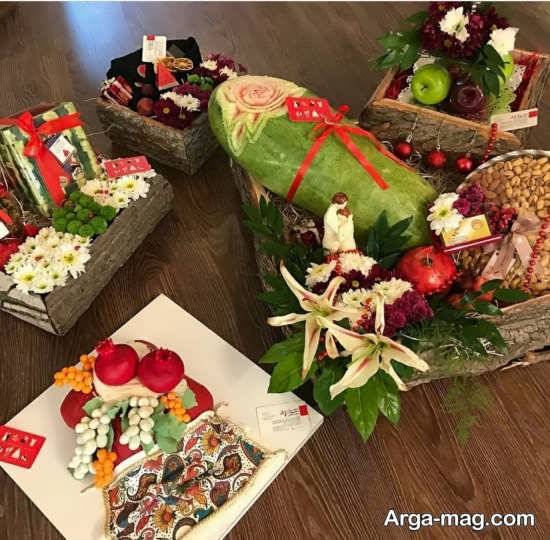 تزیین شب یلدا عروس