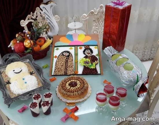 گلچینی زیبا از تزیین شب یلدا