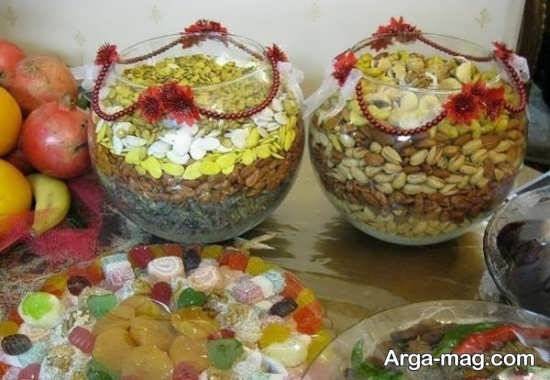 مدل متفاوت از تزئینات شب یلدا