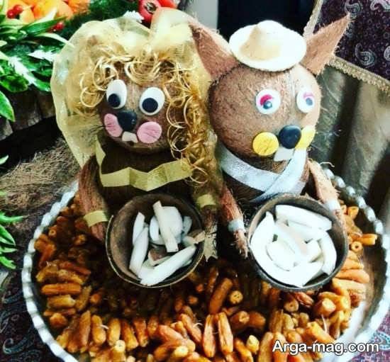 تزئینات فانتزی میوه شب یلدا
