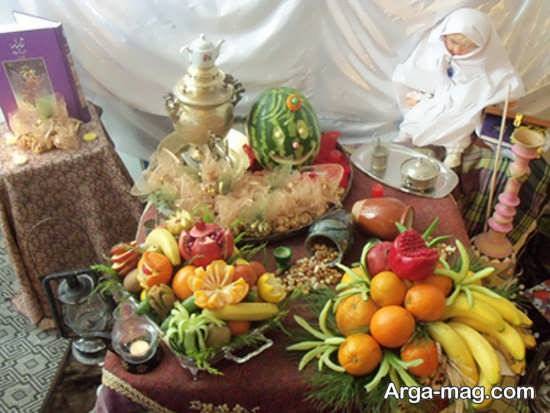 تزیین شب یلدا با ایده های تماشایی