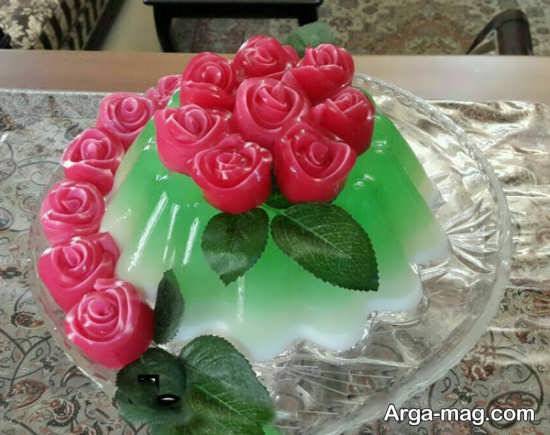 قشنگ ترین تزئینات ژله برای شب یلدا