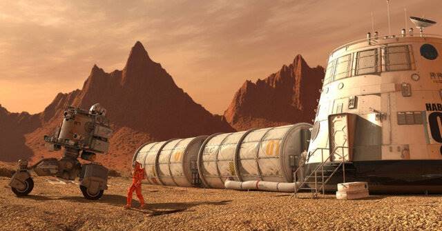 شبیه سازی دقیق شرایط مریخ در "تالار مریخ"